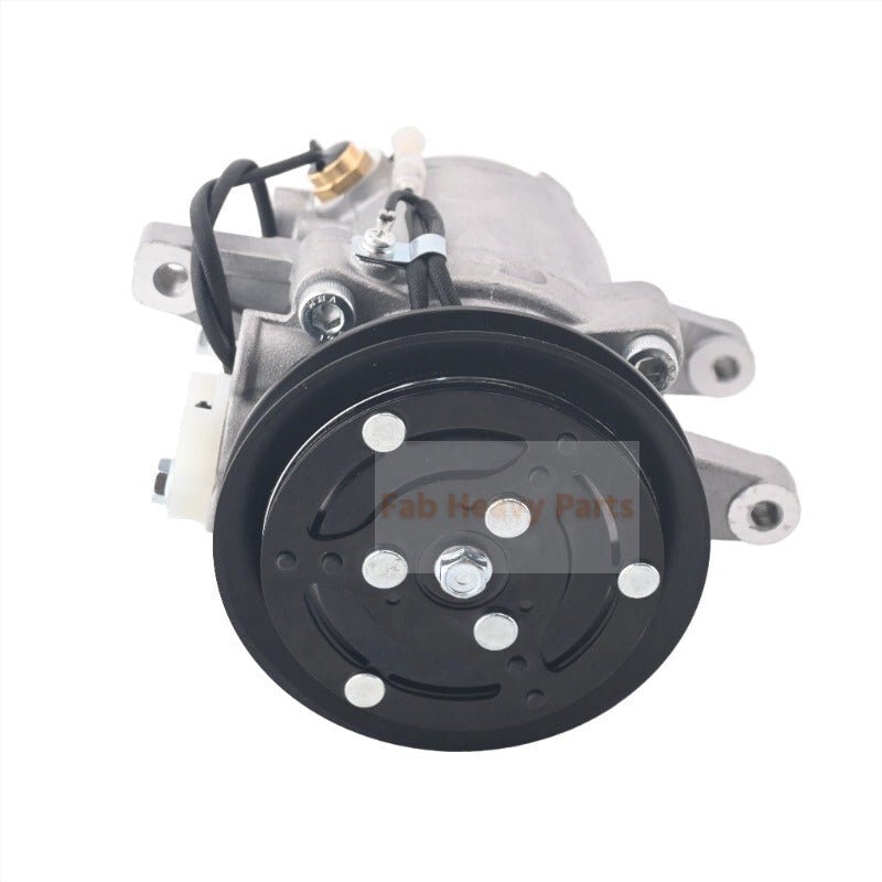 SVO7E A/C Compressor 447260 - 5781 Fits for Kubota Tractor M108S M5040 M7040 M8540 M9540 - Fab Heavy Parts