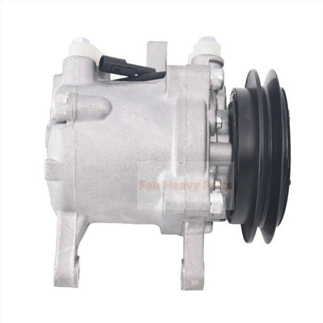 SVO7E A/C Compressor 447260 - 5781 Fits for Kubota Tractor M108S M5040 M7040 M8540 M9540 - Fab Heavy Parts