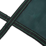 Swimming Pool Safety Cover Fits 20x40ft Rectangular Underground and Inground Swimming Pools Triple Stitched High Strength Mesh PP Abrasion Resistant - Green Mesh - Fab Heavy Parts