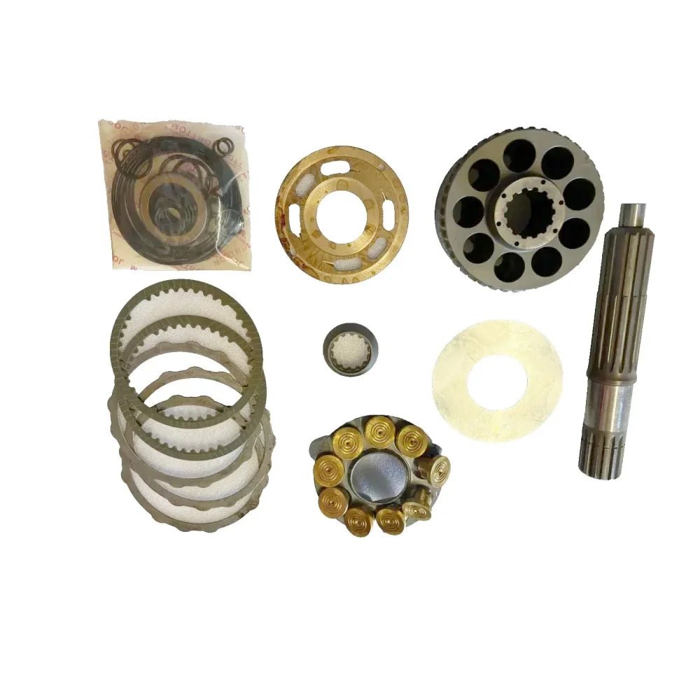 Swing Motor Cylinder Block Rebuild Kit M2X63 Complete Set with Pistons Shaft Valve Plate and More Fits Kobelco R150-7 - Fab Heavy Parts
