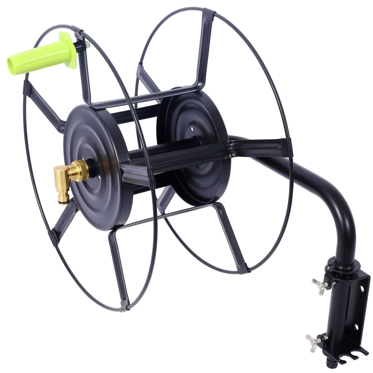 Swivel Hose Reel Wall Mount 180 Degree Pivot Hanger Great Heavy Duty Steel - Fab Heavy Parts