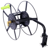 Swivel Hose Reel Wall Mount 180 Degree Pivot Hanger Great Heavy Duty Steel - Fab Heavy Parts