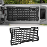 Tailgate Tactical Panel Tailgate Tool Kit Organizer Racks Fits for Jeep Wrangler 2007 - 2018 JK JKU & 2018 - 2024 JL JLU - Fab Heavy Parts