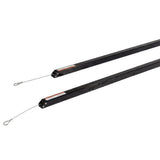 Tailgate Utility Trailer Gate Liftgate Ramp Lift 2 Sided Lift Assist System - Black - Fab Heavy Parts
