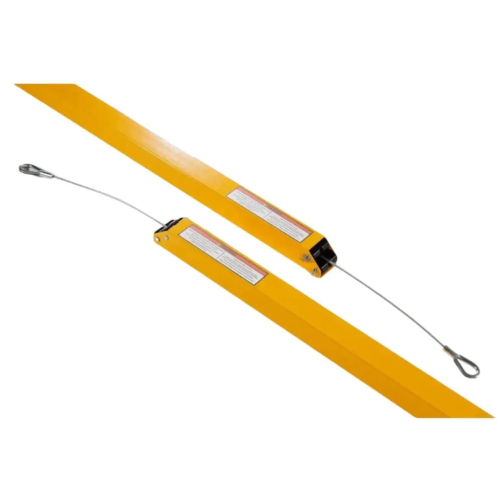 Tailgate Utility Trailer Gate Liftgate Ramp Lift 2 Sided Lift Assist System - Yellow - Fab Heavy Parts