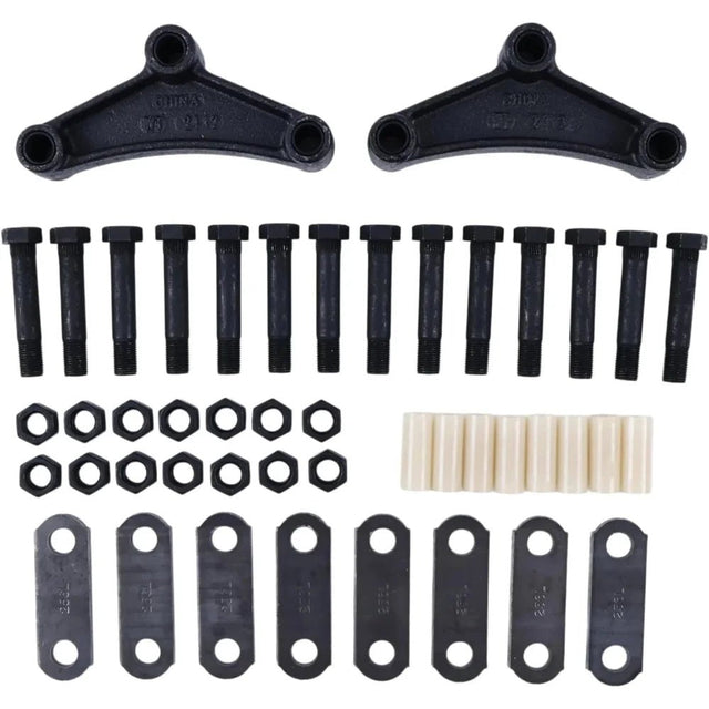 Tandem Axle Trailer Spring Suspension Rebuild Kit SRK-TA-SB-SE for Camper Repair Short Equalizers - Fab Heavy Parts