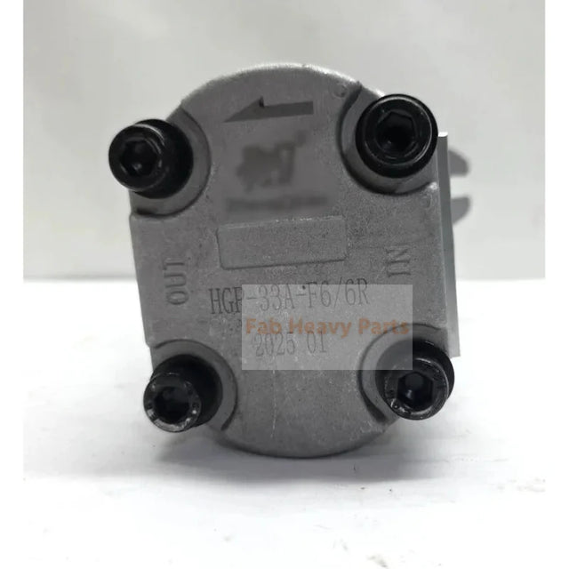 Tandem Double Gear Hydraulic Pumps HGP-33A-F6/6R Double Gear Pumps
