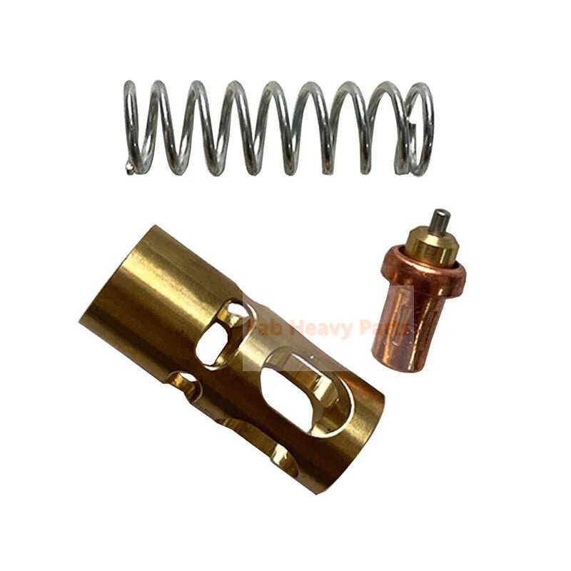 Thermal Valve Kit with Actuator Spring and Cage 47695566001 for Ingersoll Rand Air Compressor - Fab Heavy Parts