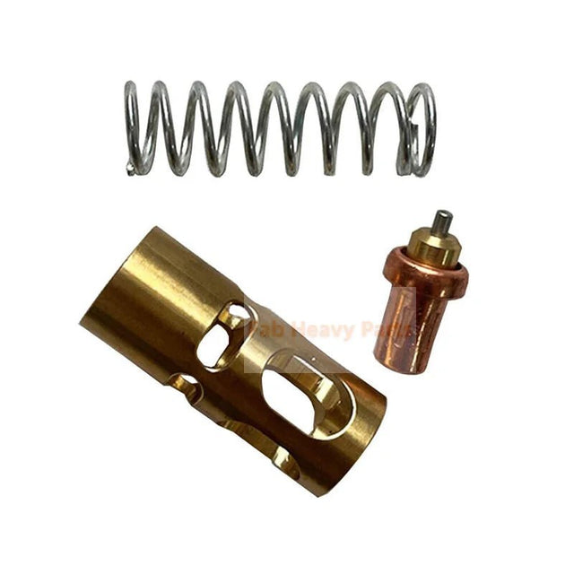 Thermal Valve Kit with Actuator Spring and Cage 47695566001 for Ingersoll Rand Air Compressor - Fab Heavy Parts
