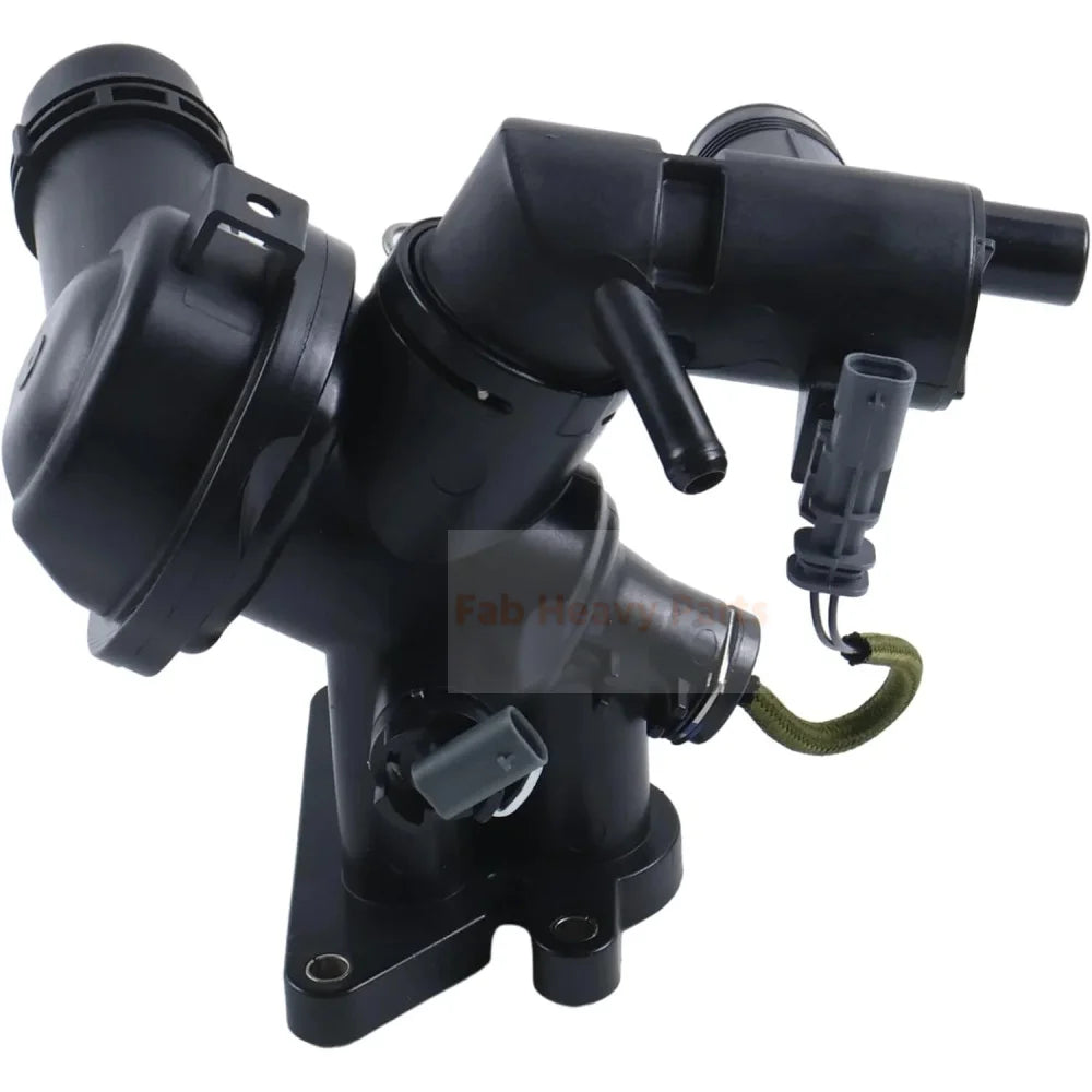 Thermostat Assembly LR093328 LR140116 JDE40748 JDE39011 Fits for Jaguar XF XE F-Type F-Pace E-Pace 2.0L for Land Rover 2.0L