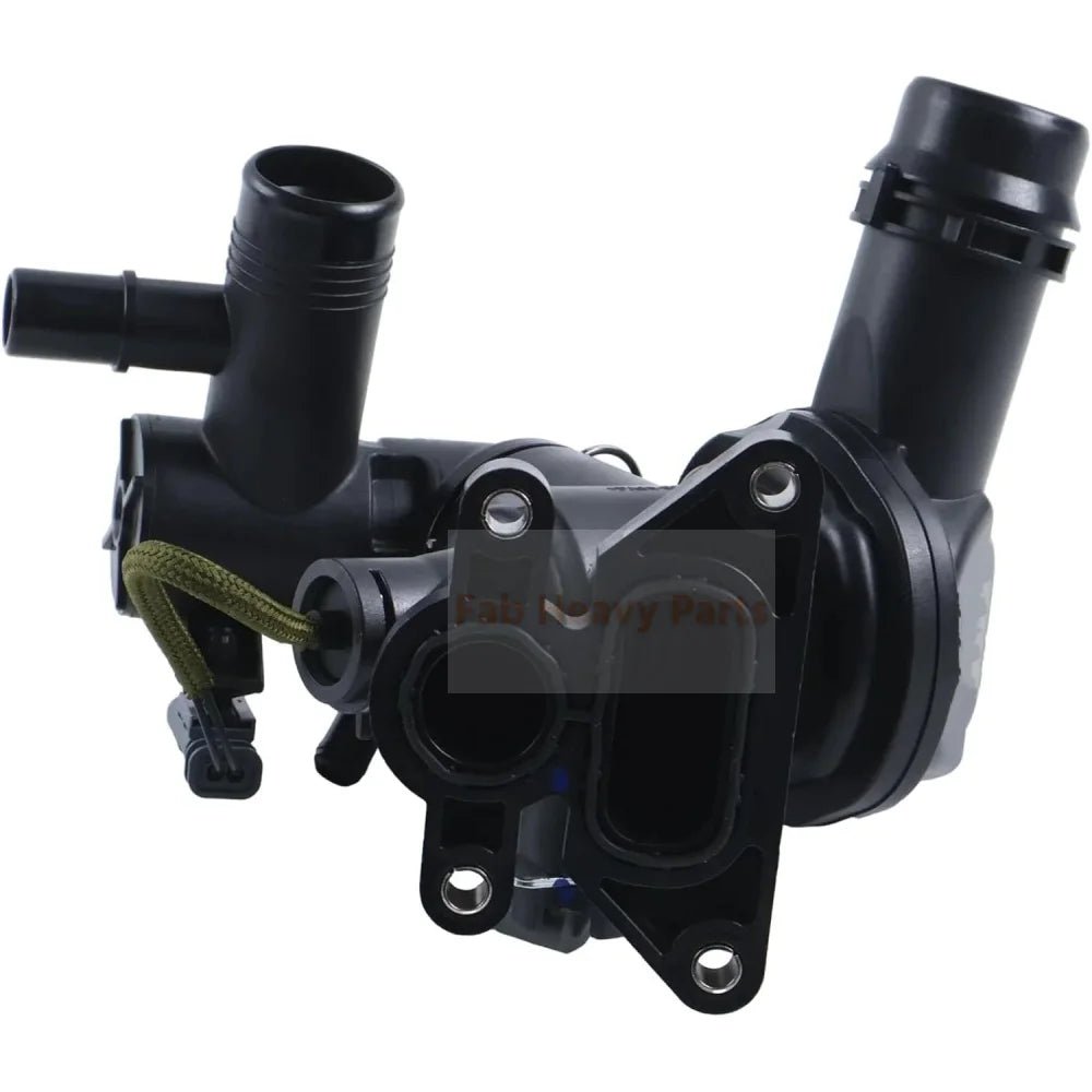 Thermostat Assembly LR093328 LR140116 JDE40748 JDE39011 Fits for Jaguar XF XE F - Type F - Pace E - Pace 2.0L for Land Rover 2.0L - Fab Heavy Parts