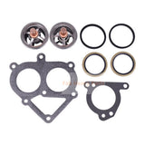 Thermostat & Gasket Kit 247-7133 2477133 4N-1156 Fits for Caterpillar 3406 C-15 C15