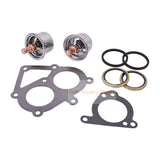 Thermostat & Gasket Kit 247-7133 2477133 4N-1156 Fits for Caterpillar 3406 C-15 C15