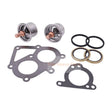 Thermostat & Gasket Kit 247 - 7133 2477133 4N - 1156 Fits for Caterpillar 3406 C - 15 C15 - Fab Heavy Parts
