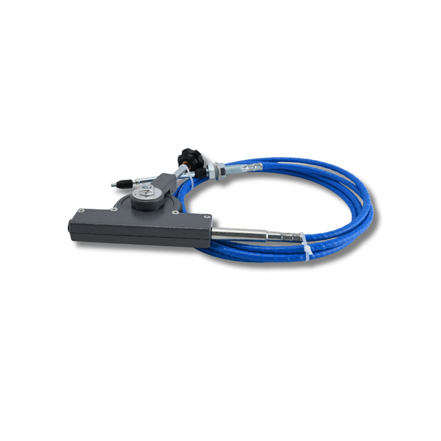 New Throttle Cable With Control Handle for Excavators Loaders Tractors--Blue