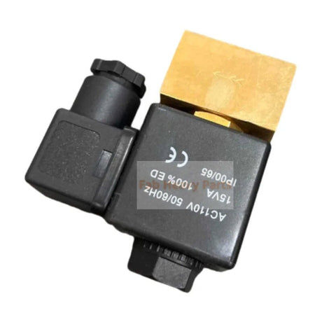 Timed Electric Auto Drain With Strainer 54579248 for Ingersoll Rand Air Compressor 2545K10 - VP 2475N5 - P 2475N7.5 - P 2545K10 - P - Fab Heavy Parts