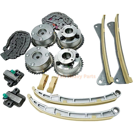 Timing Chain Kit 24350-3CGA1 Fits for Sorento Hyundai Azera Santa Fe Palisade 3.3/3.8L