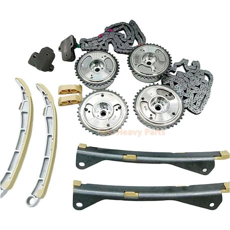 Timing Chain Kit 24350 - 3CGA1 Fits for Sorento Hyundai Azera Santa Fe Palisade 3.3/3.8L - Fab Heavy Parts
