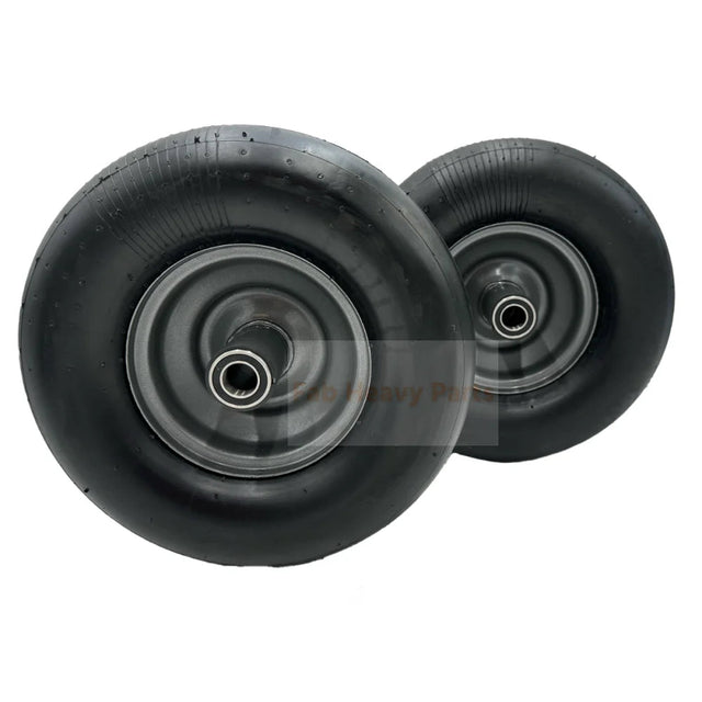 Tire 11x6.00 - 5 Flat Free Wheel Assembly - Set 2 - Replaces 07101105 - Fab Heavy Parts