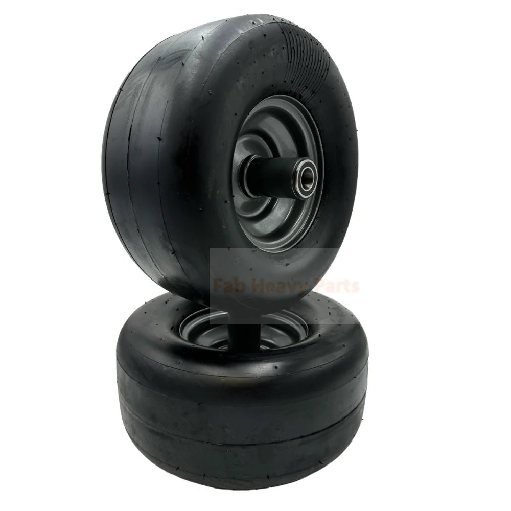 Tire 11x6.00 - 5 Flat Free Wheel Assembly - Set 2 - Replaces 07101105 - Fab Heavy Parts