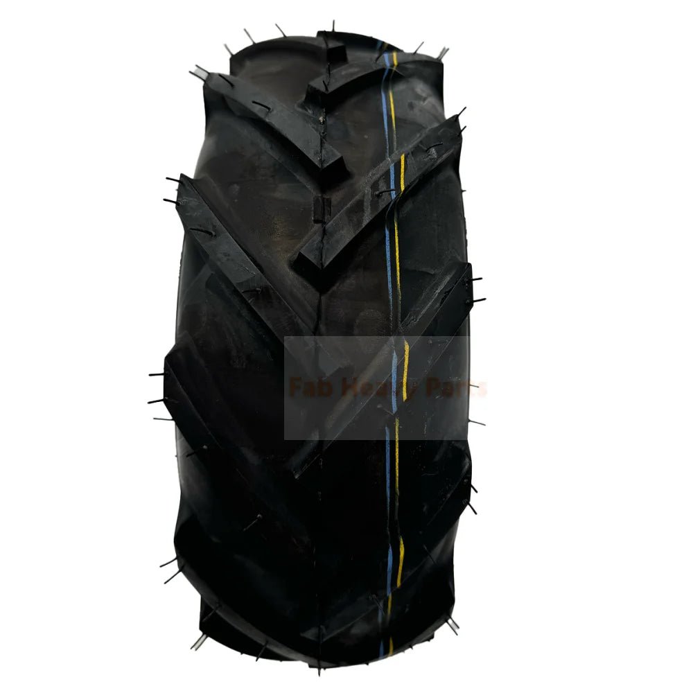 Tire 13x5.00 - 6 Tractor Tire and Rim - 1" Axle - Troy - Bilt Tiller Replacement Wheel - Fab Heavy Parts