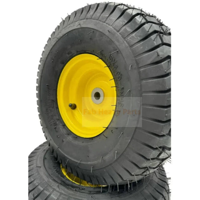 Tire 15x6.00 - 6nhs Lawn Mower Tire Fits for John Deere Tractor 100 and 300 Series R - Fab Heavy Parts