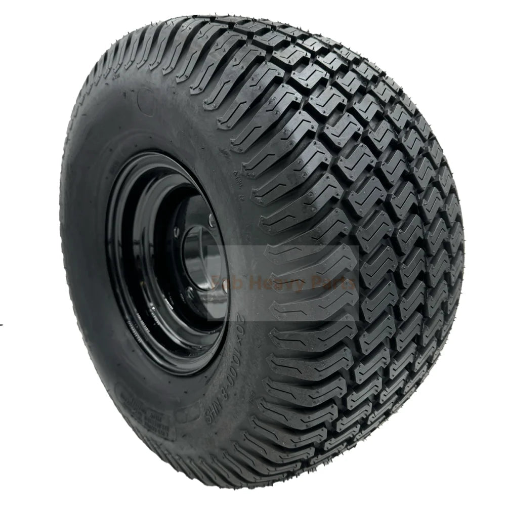 Tire 20x10.00 - 8 Tire and Rim Fits for Wright Stander - Fab Heavy Parts