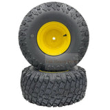 Tire 20x8.00 - 8 Reaper Turf Tire & Wheel - Set of 2 - Fits on 3/4 Inch Axle - Fab Heavy Parts