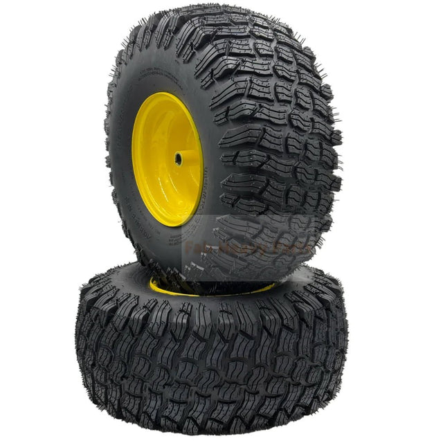 Tire 20x8.00 - 8 Reaper Turf Tire & Wheel Set of 2 Fits on 3/4 Inch Axle - Fab Heavy Parts