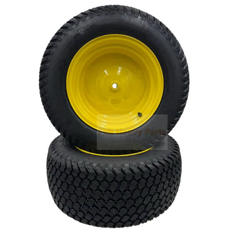 Tire 22x9.50 - 12 Lawn Mower Wheels Set of 2 Fits on 3/4 Inch Axle - Fab Heavy Parts