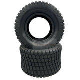 Tire 24x12.00 - 12 4Ply Lawn Mower Tires - Set 2 Compatible with JD Mowers and More - Fab Heavy Parts