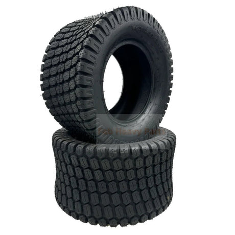 Tire 24x12.00 - 12 4Ply Lawn Mower Tires - Set 2 (Compatible with JD Mowers and More) - Fab Heavy Parts
