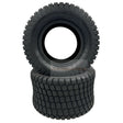Tire 24x12.00 - 12 4Ply Lawn Mower Tires - Set 2 (Compatible with JD Mowers and More) - Fab Heavy Parts