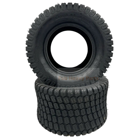 Tire 24x12.00 - 12 4Ply Lawn Mower Tires - Set 2 (Compatible with JD Mowers and More) - Fab Heavy Parts