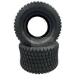 Tire 24x12.00 - 12 4Ply Lawn Mower Tires - Set of 2 Fits for JD Mowers and More - Fab Heavy Parts