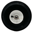 Tire 4.10x3.50 - 4 4Ply Sawtooth White Wheel Assembly Fits for Toro 105 - 3471 - Fab Heavy Parts