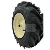 Tire 4.80x4 - 8 Tiller Wheel 1" Axle Fits for Cub Cadet for Troy - Bilt - Fab Heavy Parts