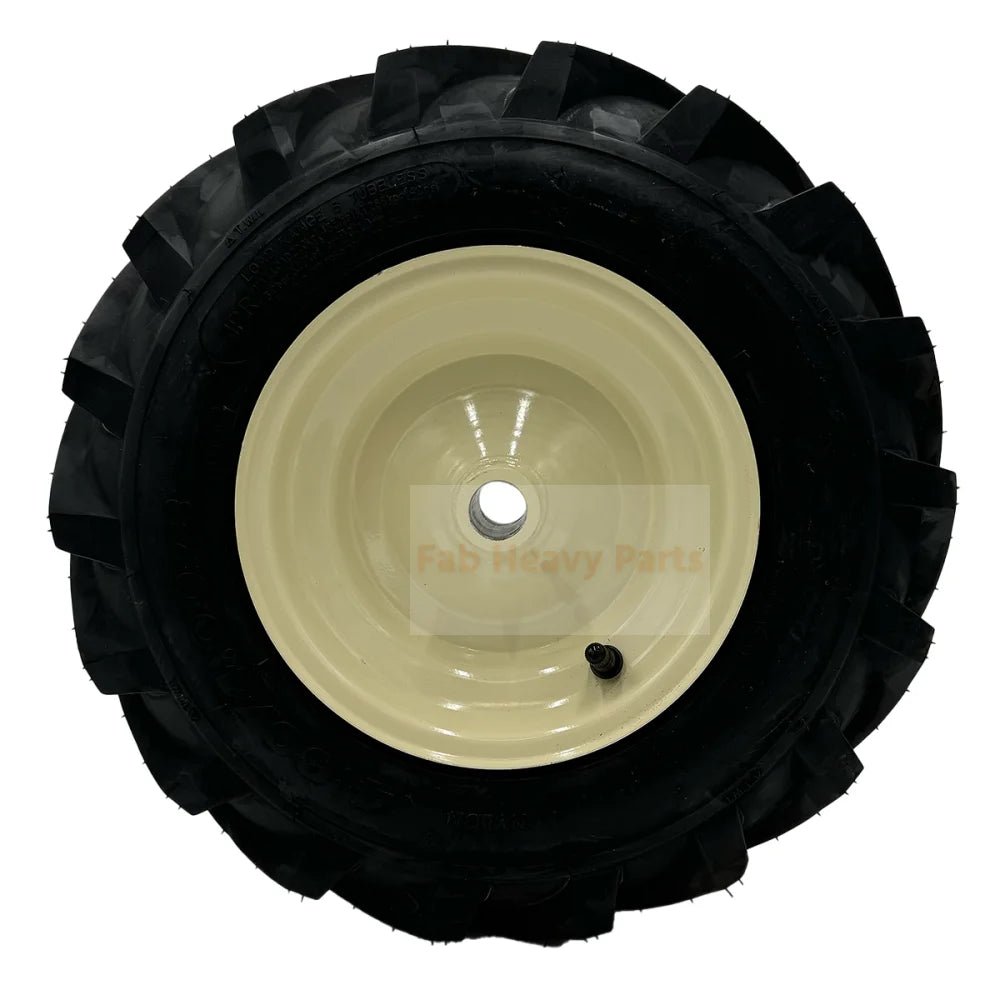 Tire 4.80x4 - 8 Tiller Wheel 1" Axle Fits for Cub Cadet for Troy - Bilt - Fab Heavy Parts