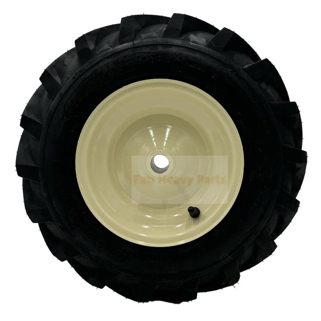 Tire 4.80x4 - 8 Tiller Wheel 1" Axle Fits for Cub Cadet for Troy - Bilt - Fab Heavy Parts