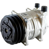 TM13 12V A/C Compressor DX18352 QP13-1309 2521309 for John Deere Engine 4039 Combine W70 - Fab Heavy Parts