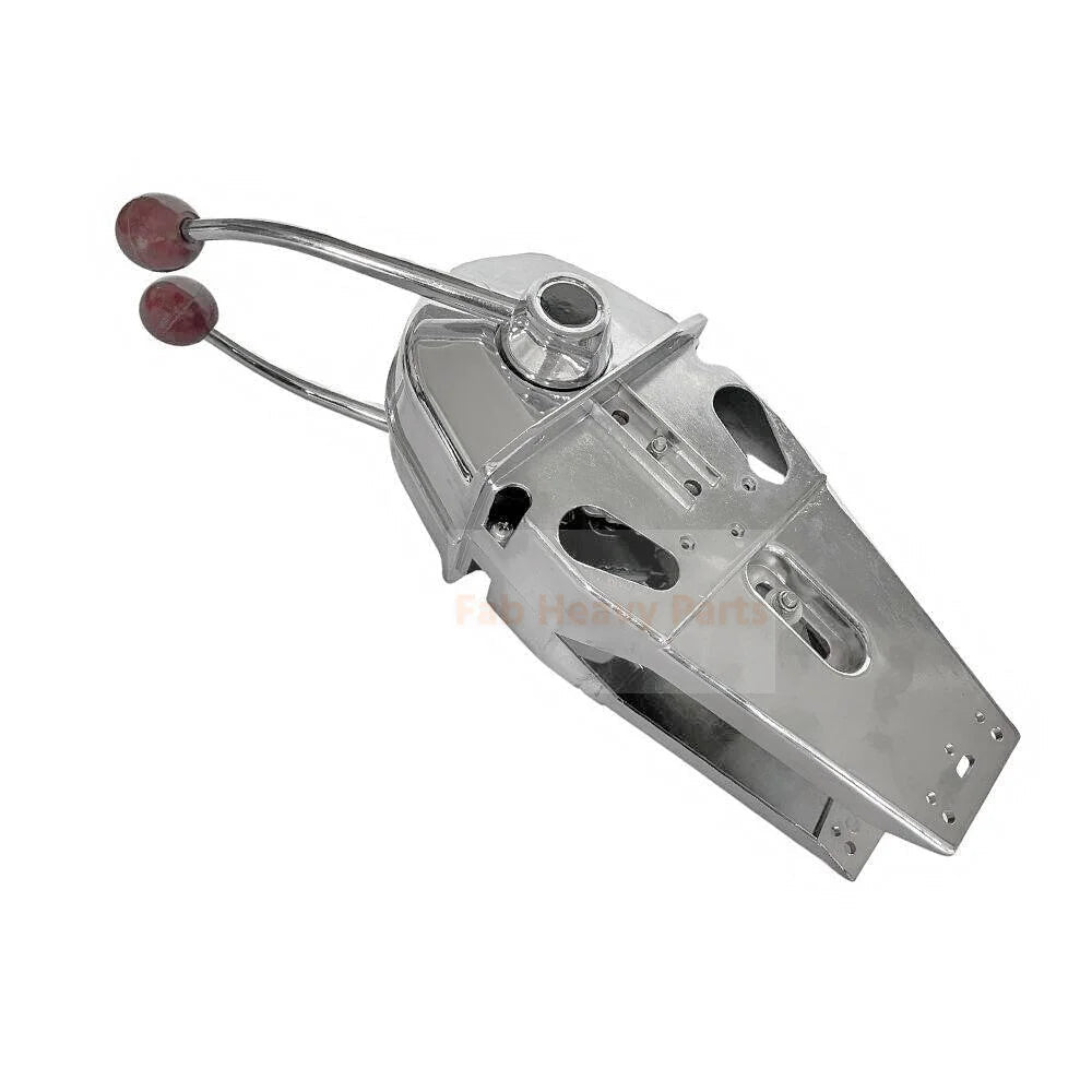 Top Dual Outboard Remote Control Box No Wire & Switch Fits for PBD - 14 - Fab Heavy Parts