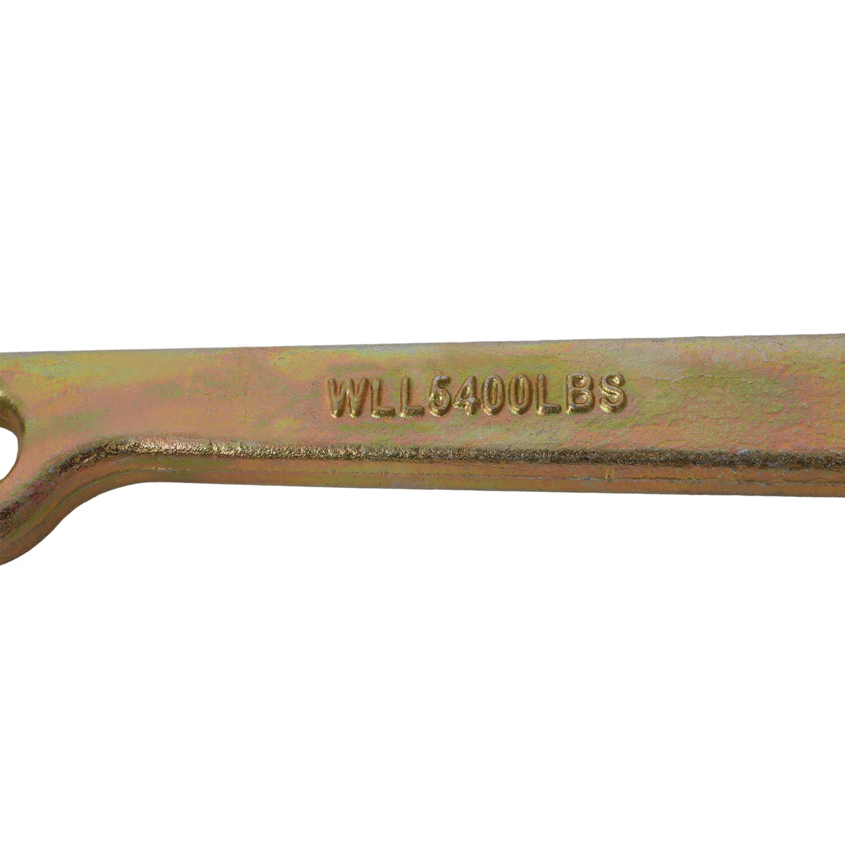 Tow Chain with 15 Inch Forged J Hook and Grab Hook Grade 70 Chain 6 Foot 4,700 Pound Safe Working Load - Fab Heavy Parts