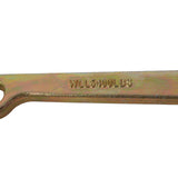 Tow Chain with 15 Inch Forged J Hook and Grab Hook Grade 70 Chain 6 Foot 4,700 Pound Safe Working Load - Fab Heavy Parts