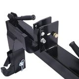 Tractor Quick Hitch 3 - Point Capacity 3000 LBS - Black - Fab Heavy Parts