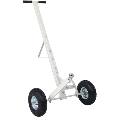 Trailer Dolly with Pneumatic Tires 600 Lb. Maximum Capacity - Gray - Fab Heavy Parts