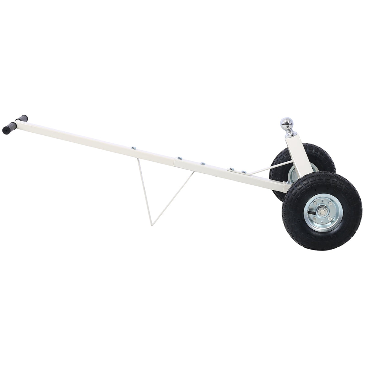 Trailer Dolly with Pneumatic Tires 600 Lb. Maximum Capacity - Gray - Fab Heavy Parts