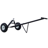Trailer Dolly with Pneumatic Tires 600 Lb. Maximum Tongue Weight Capacity - Black - Fab Heavy Parts