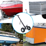 Trailer Dolly with Pneumatic Tires 600 Lb. Maximum Tongue Weight Capacity - Black - Fab Heavy Parts