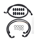 Transmission Cooler Lines Kit 21101404 Fits for Duramax LB7 LLY 6.6L Chevrolet GMC - Fab Heavy Parts