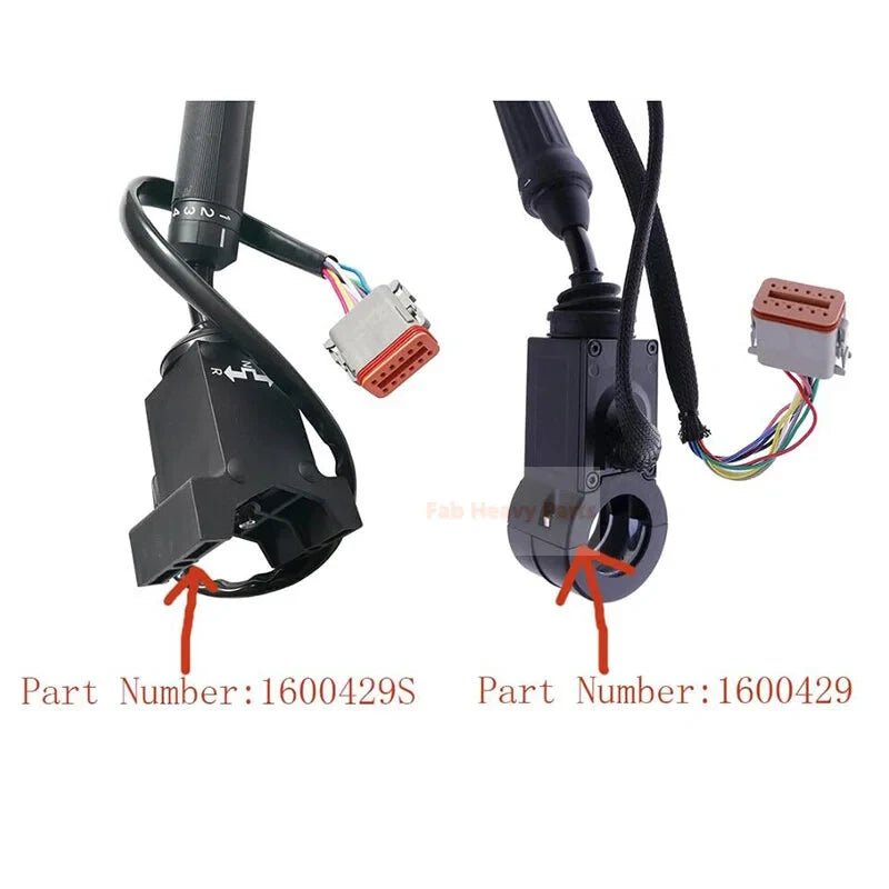 Transmission Shift Control Selector Lever Assembly 1600429 Fits for JLG Skytrak 6036 8042 10042 10054 12pins - Fab Heavy Parts